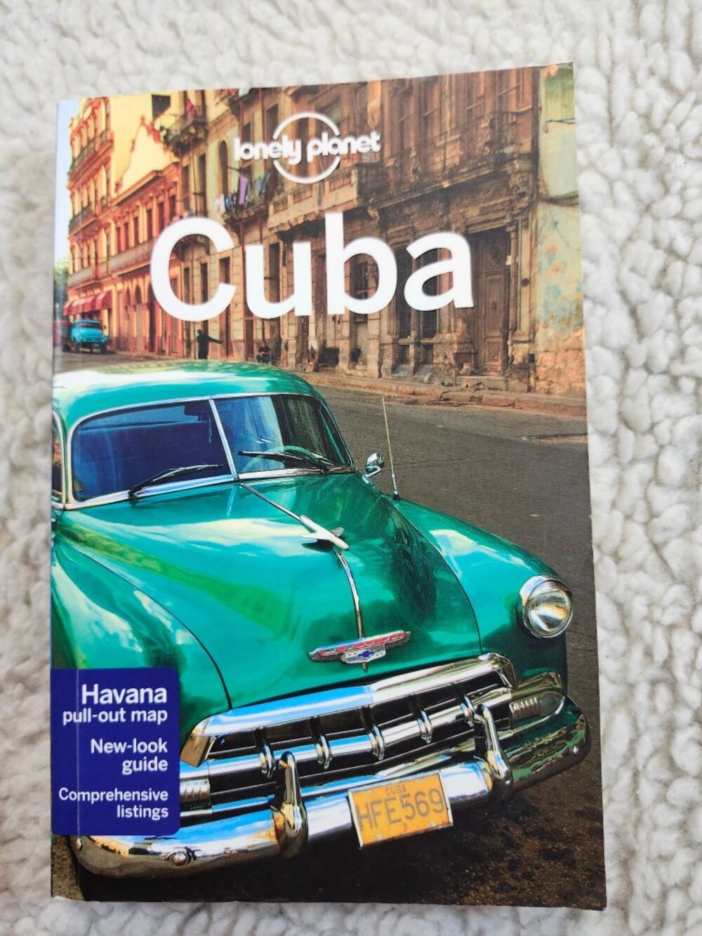 Lonely Planet Cuba Travel Guide Paperback 6th Edition 2011 Comprehensive Map